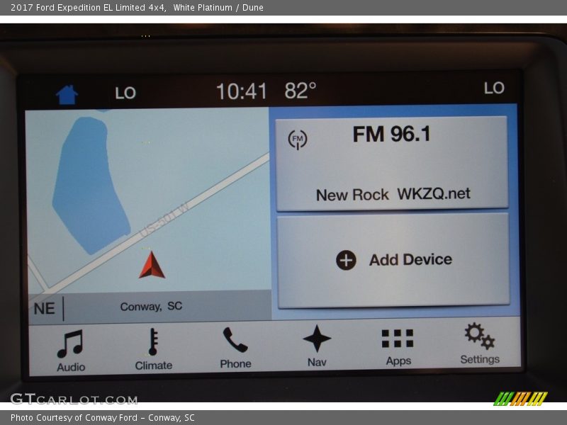 White Platinum / Dune 2017 Ford Expedition EL Limited 4x4