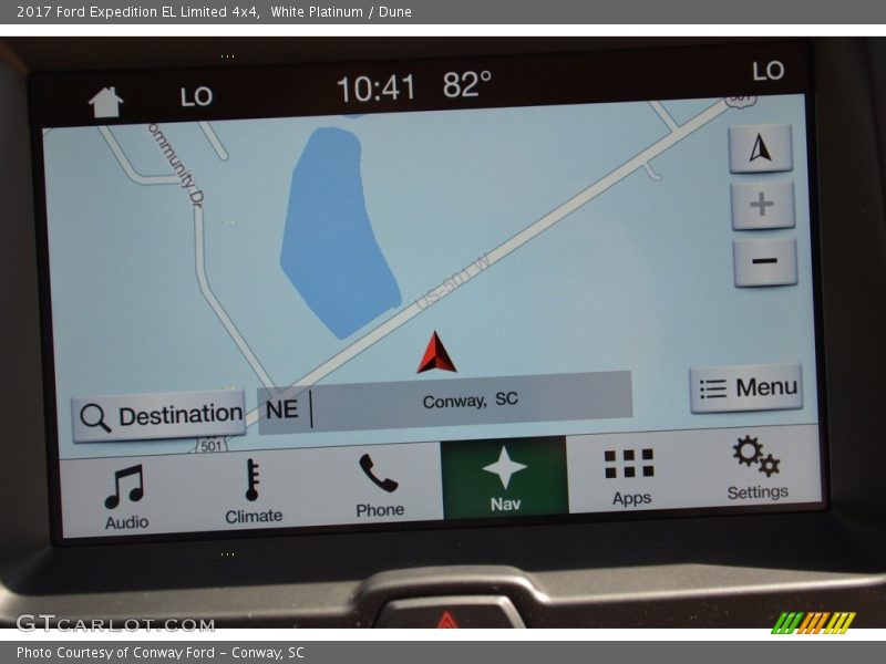 White Platinum / Dune 2017 Ford Expedition EL Limited 4x4