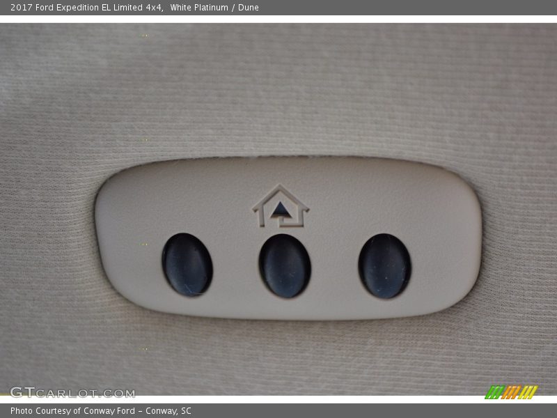 White Platinum / Dune 2017 Ford Expedition EL Limited 4x4