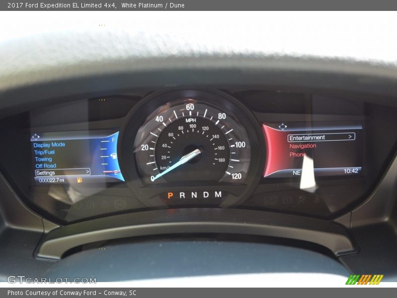 White Platinum / Dune 2017 Ford Expedition EL Limited 4x4