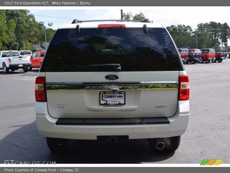 White Platinum / Ebony 2017 Ford Expedition XLT