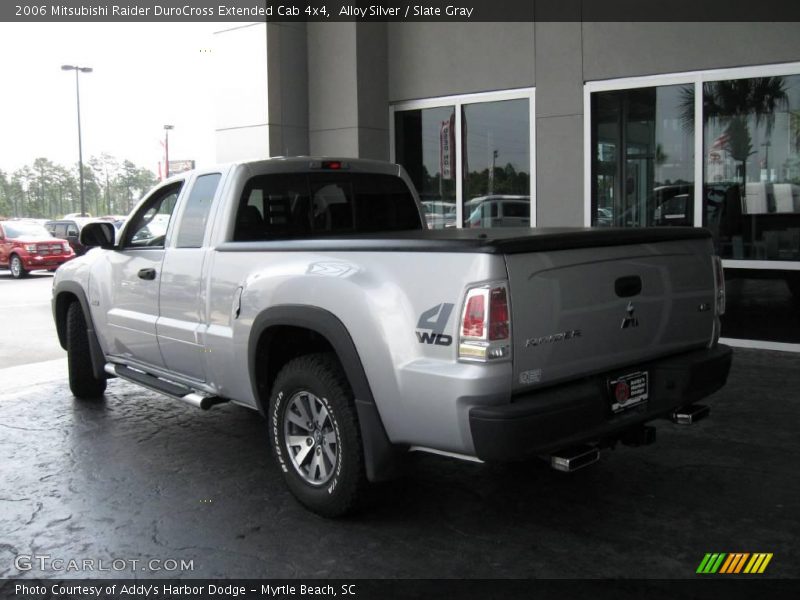 Alloy Silver / Slate Gray 2006 Mitsubishi Raider DuroCross Extended Cab 4x4