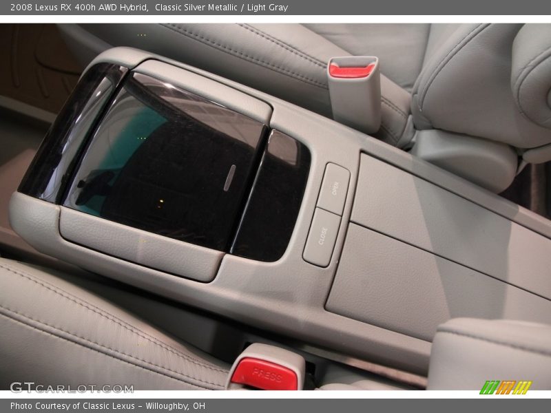 Classic Silver Metallic / Light Gray 2008 Lexus RX 400h AWD Hybrid