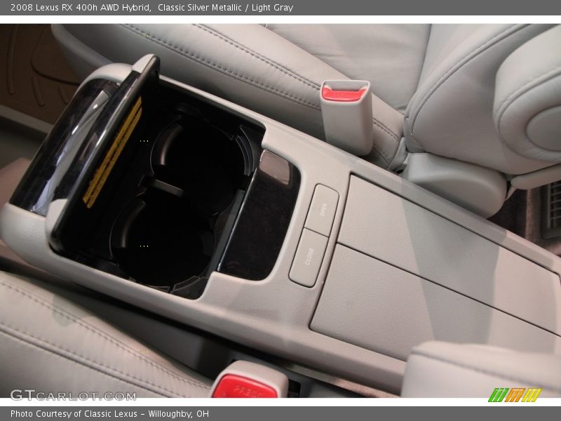 Classic Silver Metallic / Light Gray 2008 Lexus RX 400h AWD Hybrid