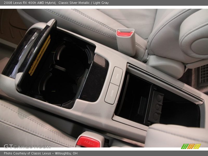 Classic Silver Metallic / Light Gray 2008 Lexus RX 400h AWD Hybrid