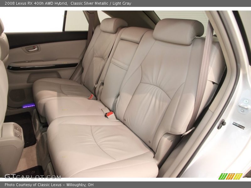 Classic Silver Metallic / Light Gray 2008 Lexus RX 400h AWD Hybrid