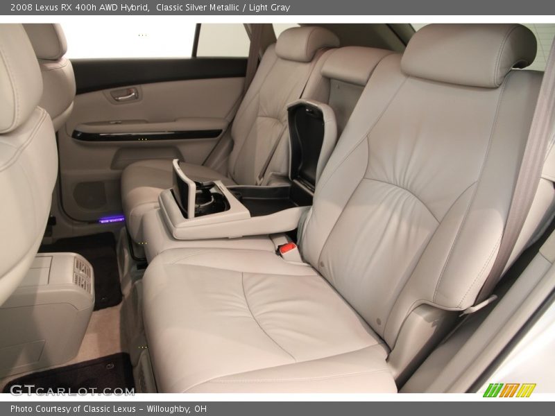 Classic Silver Metallic / Light Gray 2008 Lexus RX 400h AWD Hybrid