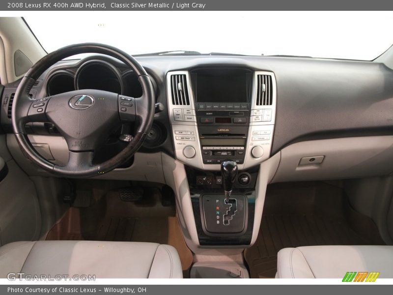 Classic Silver Metallic / Light Gray 2008 Lexus RX 400h AWD Hybrid