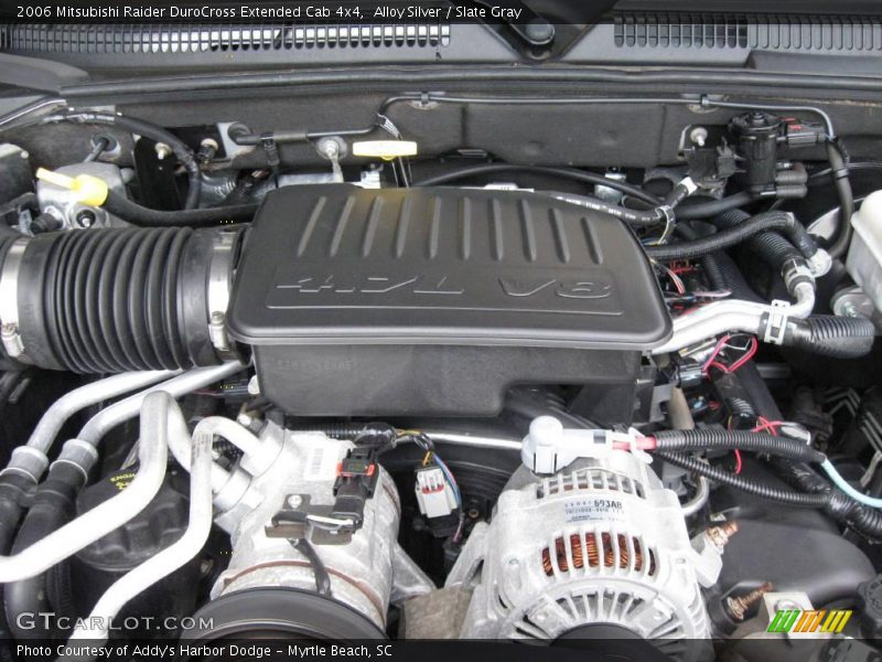 Alloy Silver / Slate Gray 2006 Mitsubishi Raider DuroCross Extended Cab 4x4