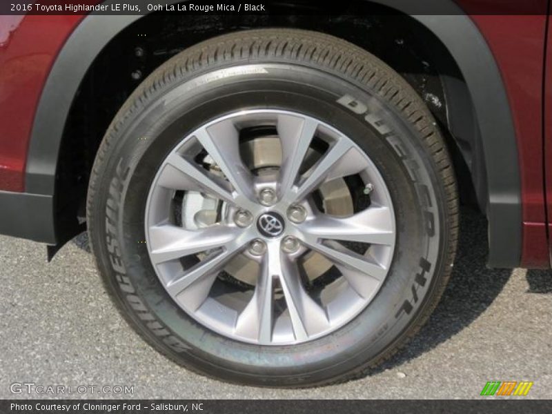  2016 Highlander LE Plus Wheel