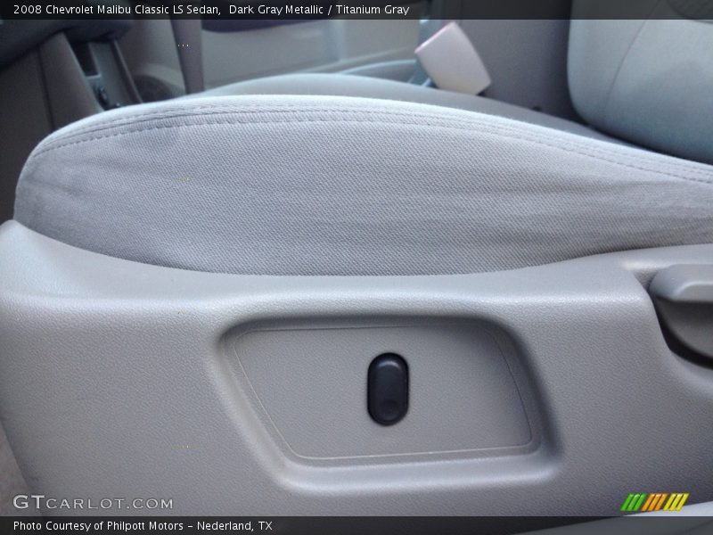 Dark Gray Metallic / Titanium Gray 2008 Chevrolet Malibu Classic LS Sedan