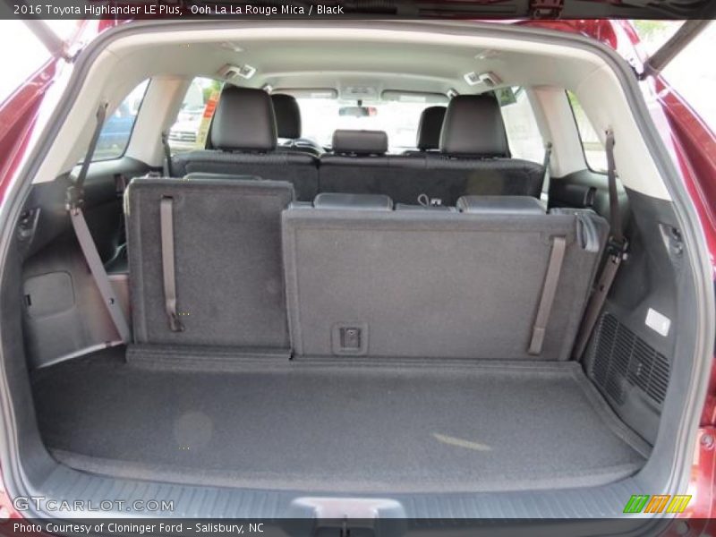 Ooh La La Rouge Mica / Black 2016 Toyota Highlander LE Plus