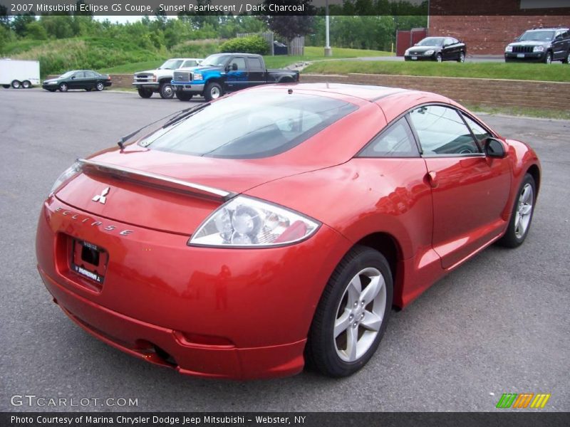 Sunset Pearlescent / Dark Charcoal 2007 Mitsubishi Eclipse GS Coupe