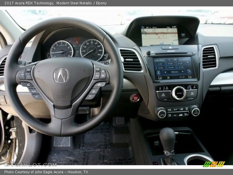 Modern Steel Metallic / Ebony 2017 Acura RDX Technology