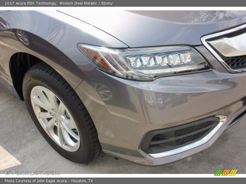 Modern Steel Metallic / Ebony 2017 Acura RDX Technology
