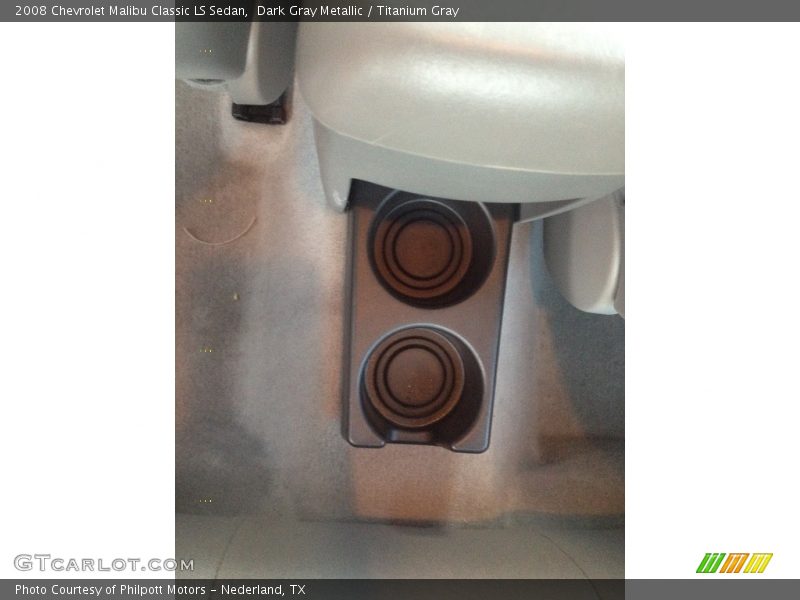 Dark Gray Metallic / Titanium Gray 2008 Chevrolet Malibu Classic LS Sedan