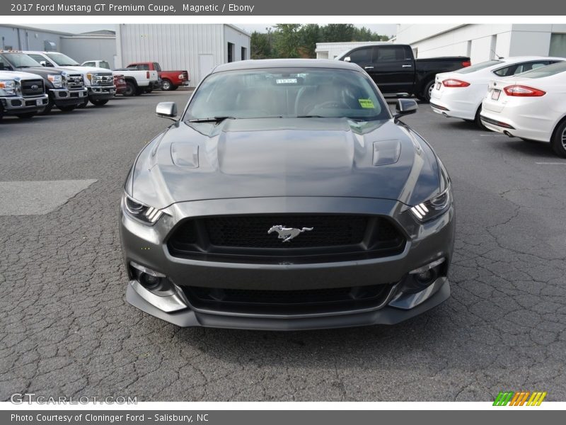 Magnetic / Ebony 2017 Ford Mustang GT Premium Coupe