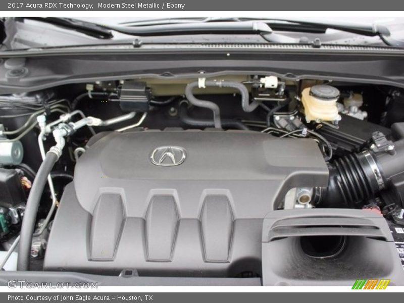 Modern Steel Metallic / Ebony 2017 Acura RDX Technology
