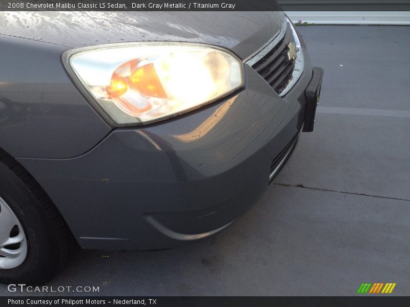 Dark Gray Metallic / Titanium Gray 2008 Chevrolet Malibu Classic LS Sedan