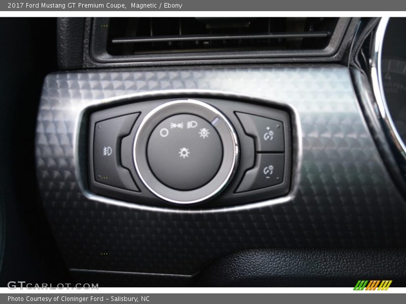 Magnetic / Ebony 2017 Ford Mustang GT Premium Coupe