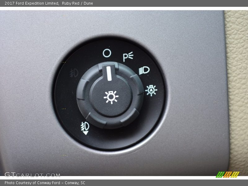 Ruby Red / Dune 2017 Ford Expedition Limited