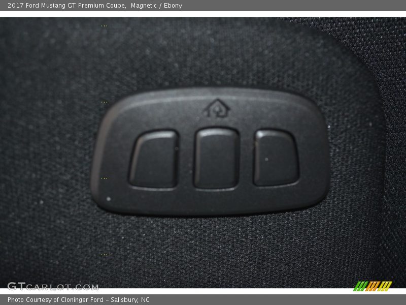 Magnetic / Ebony 2017 Ford Mustang GT Premium Coupe