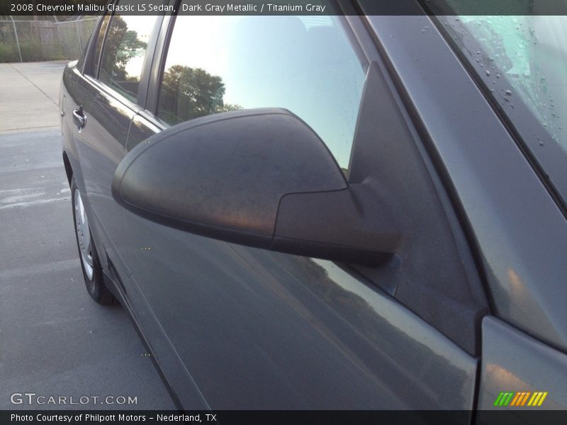 Dark Gray Metallic / Titanium Gray 2008 Chevrolet Malibu Classic LS Sedan