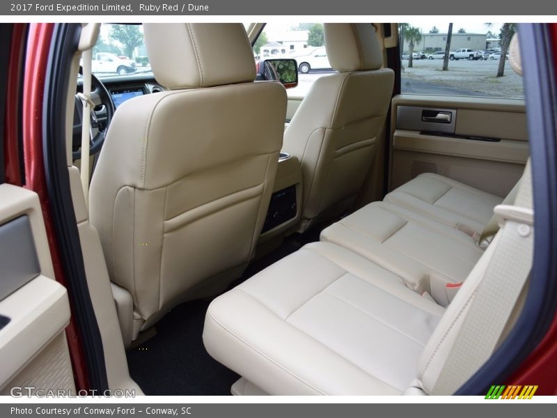 Ruby Red / Dune 2017 Ford Expedition Limited