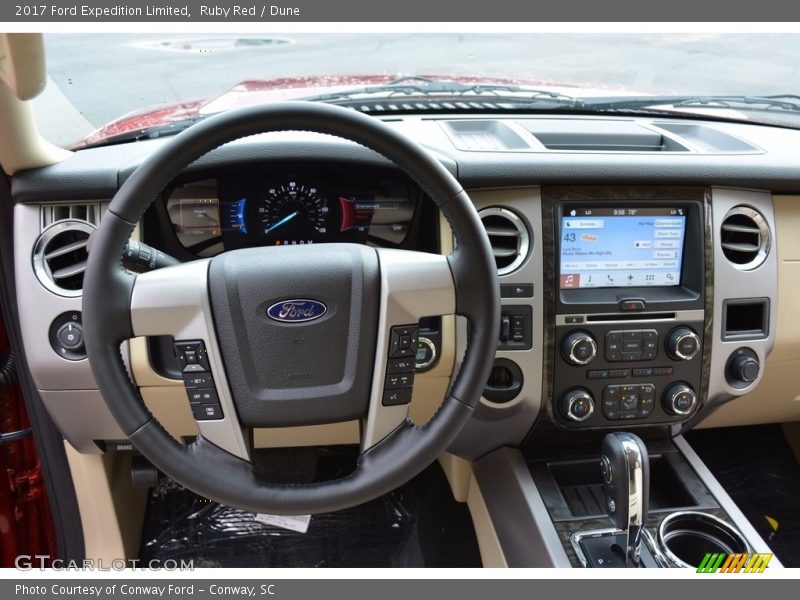 Controls of 2017 Expedition Limited