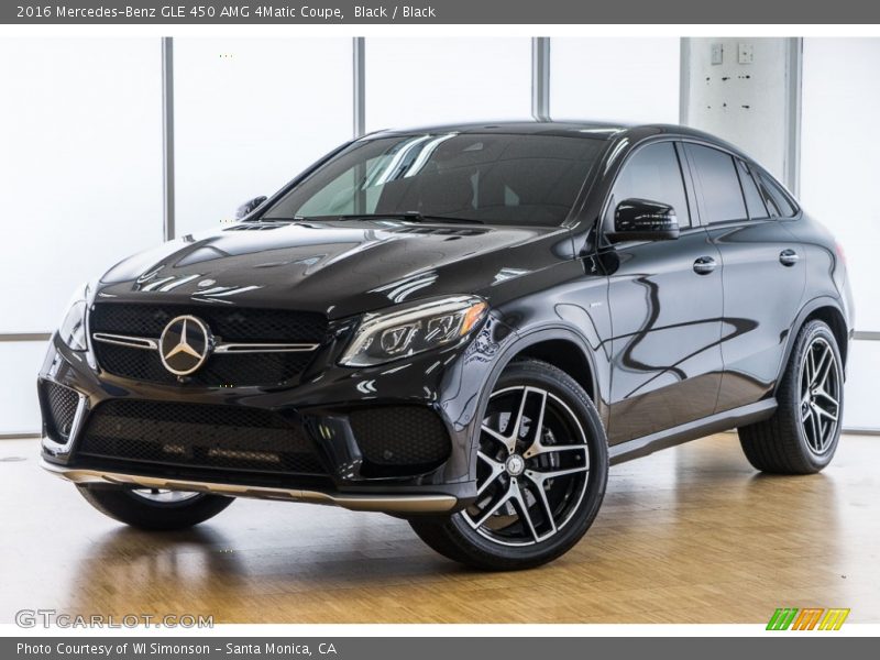 Black / Black 2016 Mercedes-Benz GLE 450 AMG 4Matic Coupe