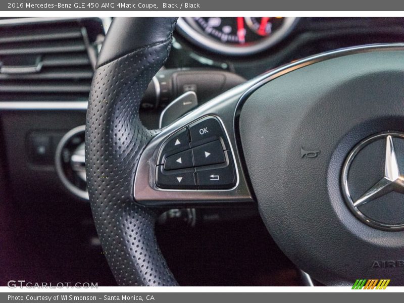 Black / Black 2016 Mercedes-Benz GLE 450 AMG 4Matic Coupe