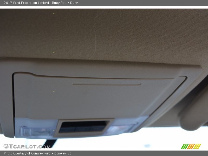 Ruby Red / Dune 2017 Ford Expedition Limited