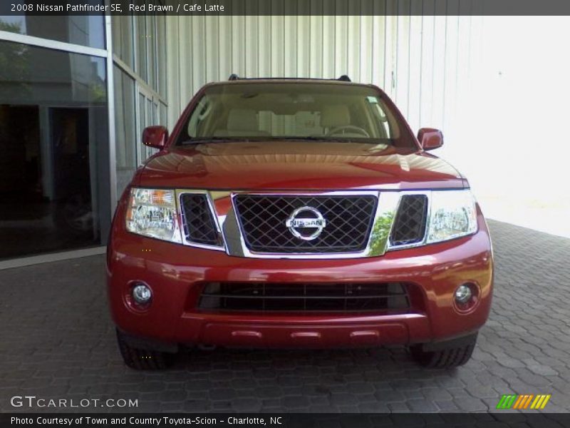 Red Brawn / Cafe Latte 2008 Nissan Pathfinder SE