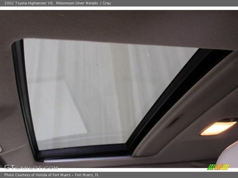 Millennium Silver Metallic / Gray 2002 Toyota Highlander V6