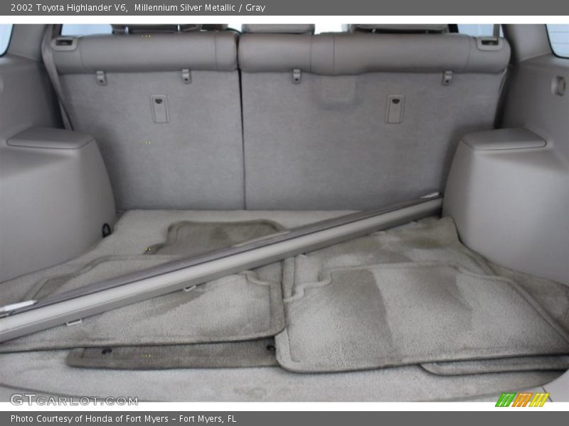Millennium Silver Metallic / Gray 2002 Toyota Highlander V6