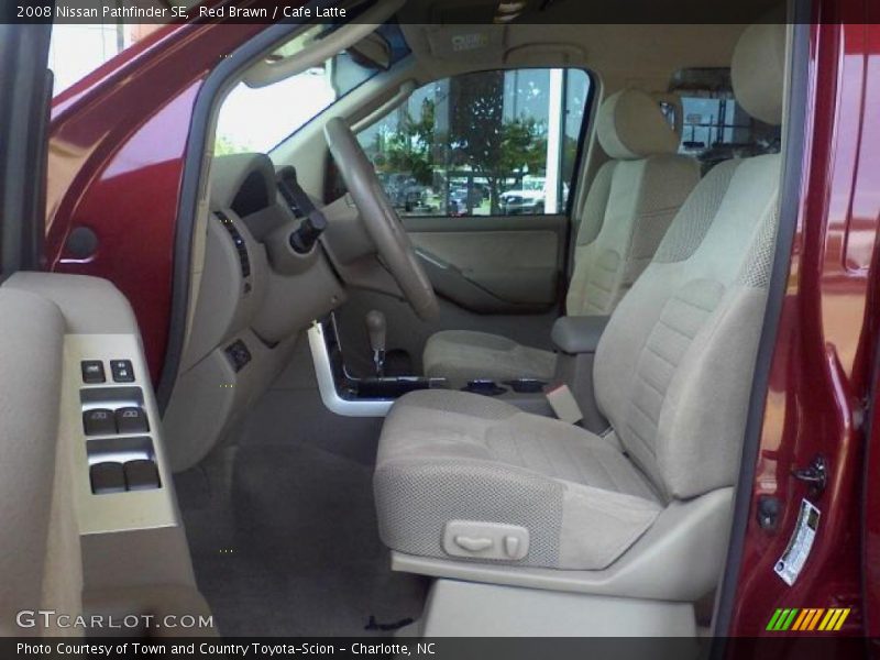 Red Brawn / Cafe Latte 2008 Nissan Pathfinder SE