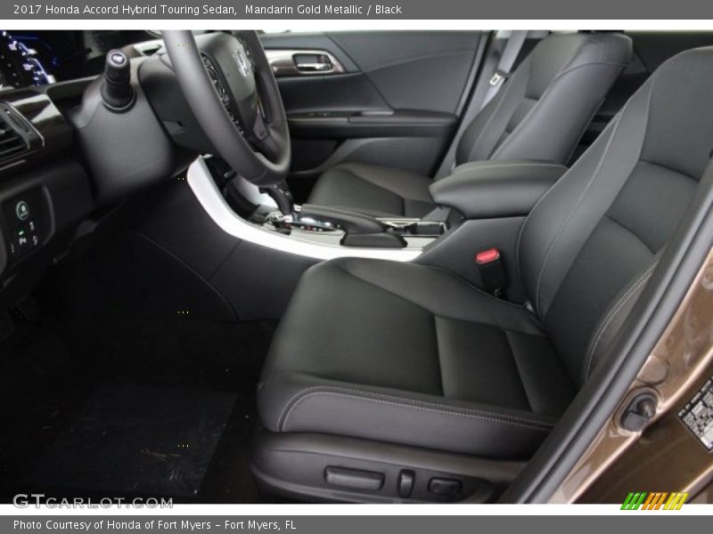  2017 Accord Hybrid Touring Sedan Black Interior