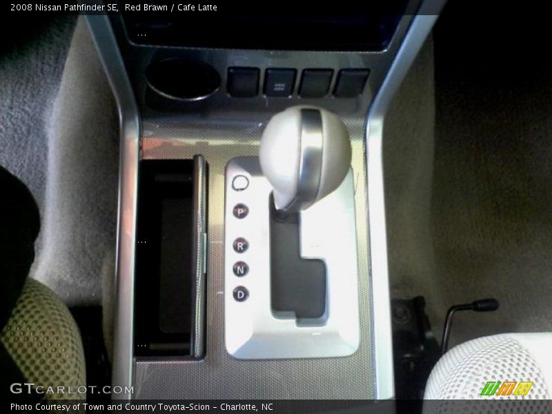 Red Brawn / Cafe Latte 2008 Nissan Pathfinder SE