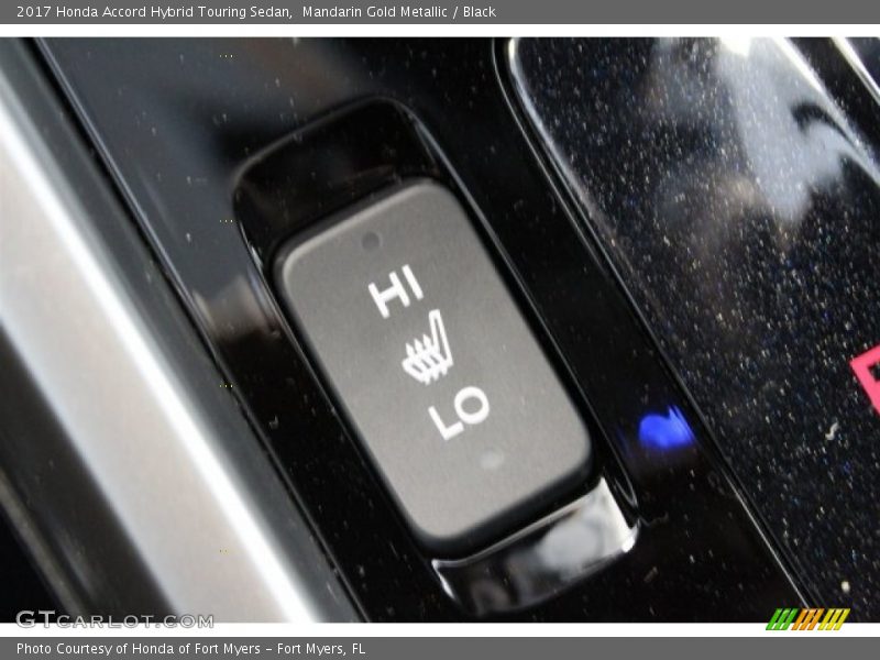 Mandarin Gold Metallic / Black 2017 Honda Accord Hybrid Touring Sedan