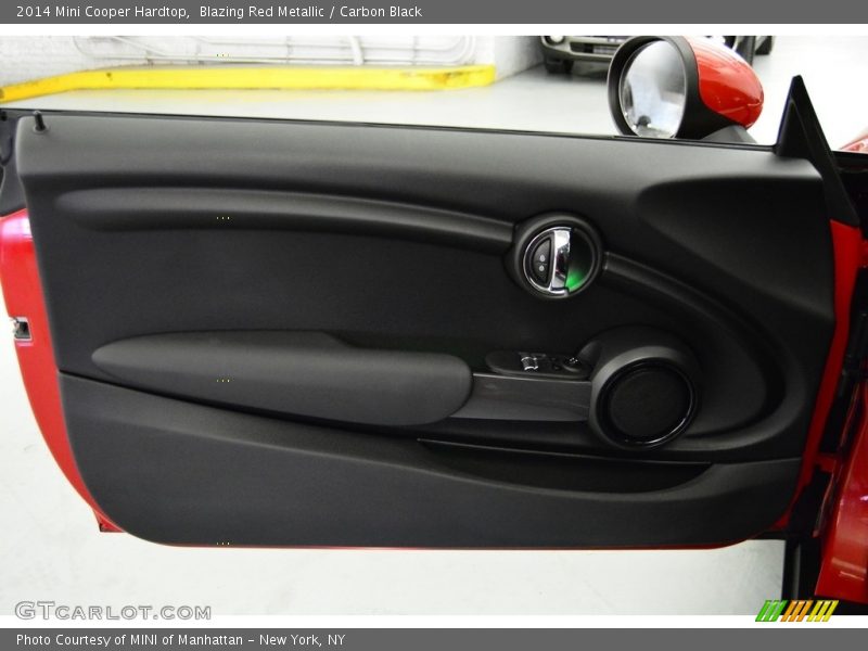 Blazing Red Metallic / Carbon Black 2014 Mini Cooper Hardtop