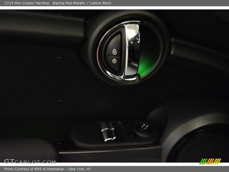 Blazing Red Metallic / Carbon Black 2014 Mini Cooper Hardtop