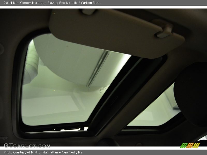 Blazing Red Metallic / Carbon Black 2014 Mini Cooper Hardtop