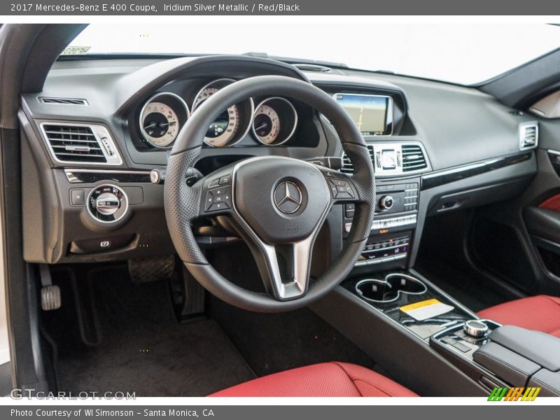 Dashboard of 2017 E 400 Coupe