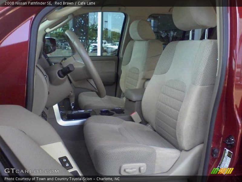 Red Brawn / Cafe Latte 2008 Nissan Pathfinder SE