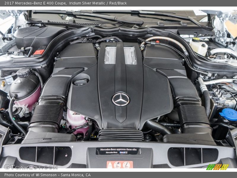  2017 E 400 Coupe Engine - 3.0 Liter Turbocharged DOHC 24-Valve VVT V6