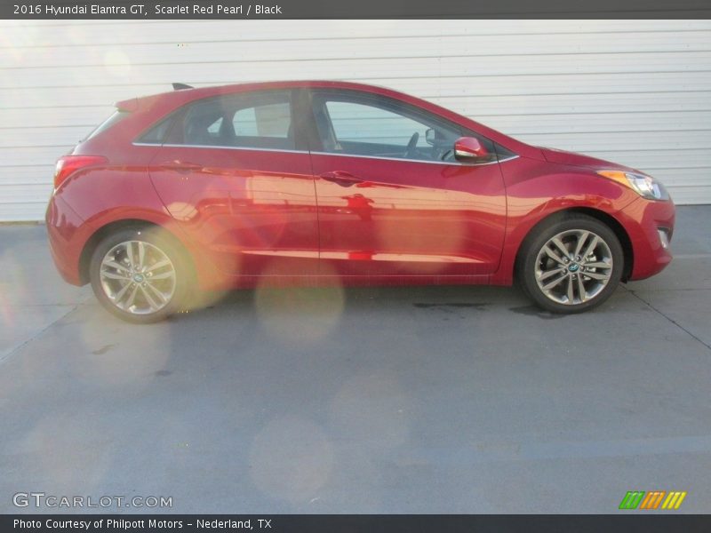 Scarlet Red Pearl / Black 2016 Hyundai Elantra GT