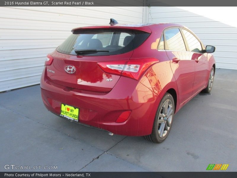 Scarlet Red Pearl / Black 2016 Hyundai Elantra GT