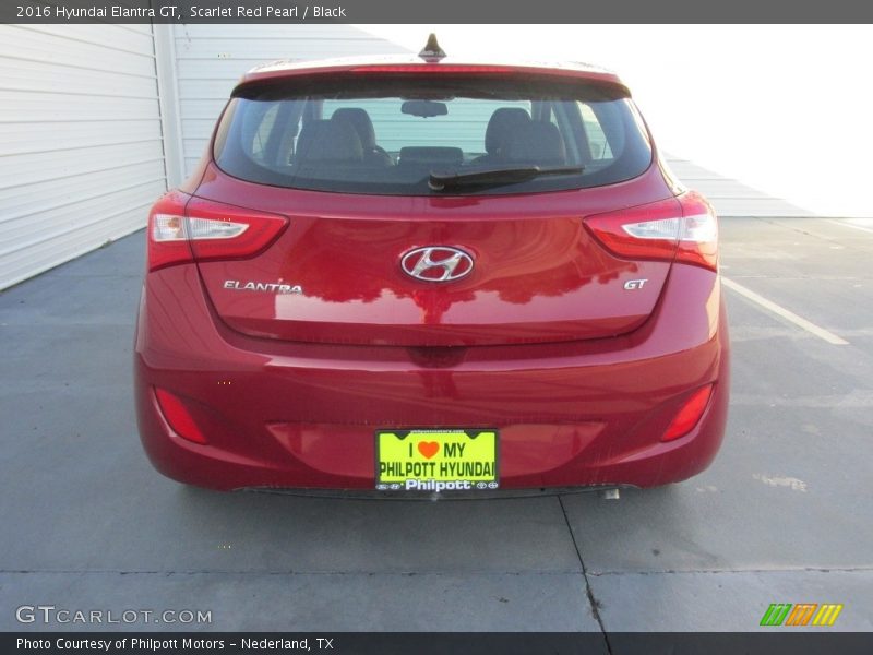 Scarlet Red Pearl / Black 2016 Hyundai Elantra GT