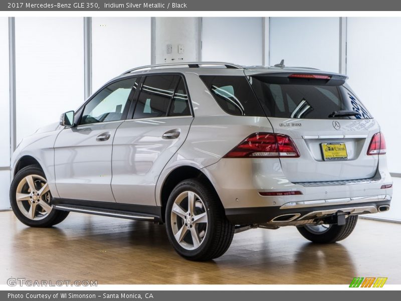Iridium Silver Metallic / Black 2017 Mercedes-Benz GLE 350