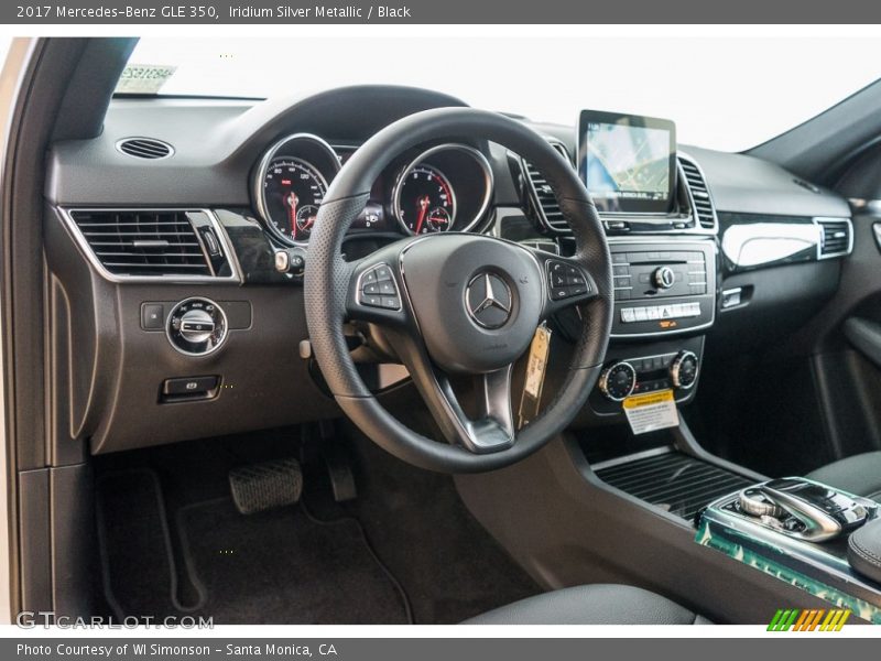 Iridium Silver Metallic / Black 2017 Mercedes-Benz GLE 350